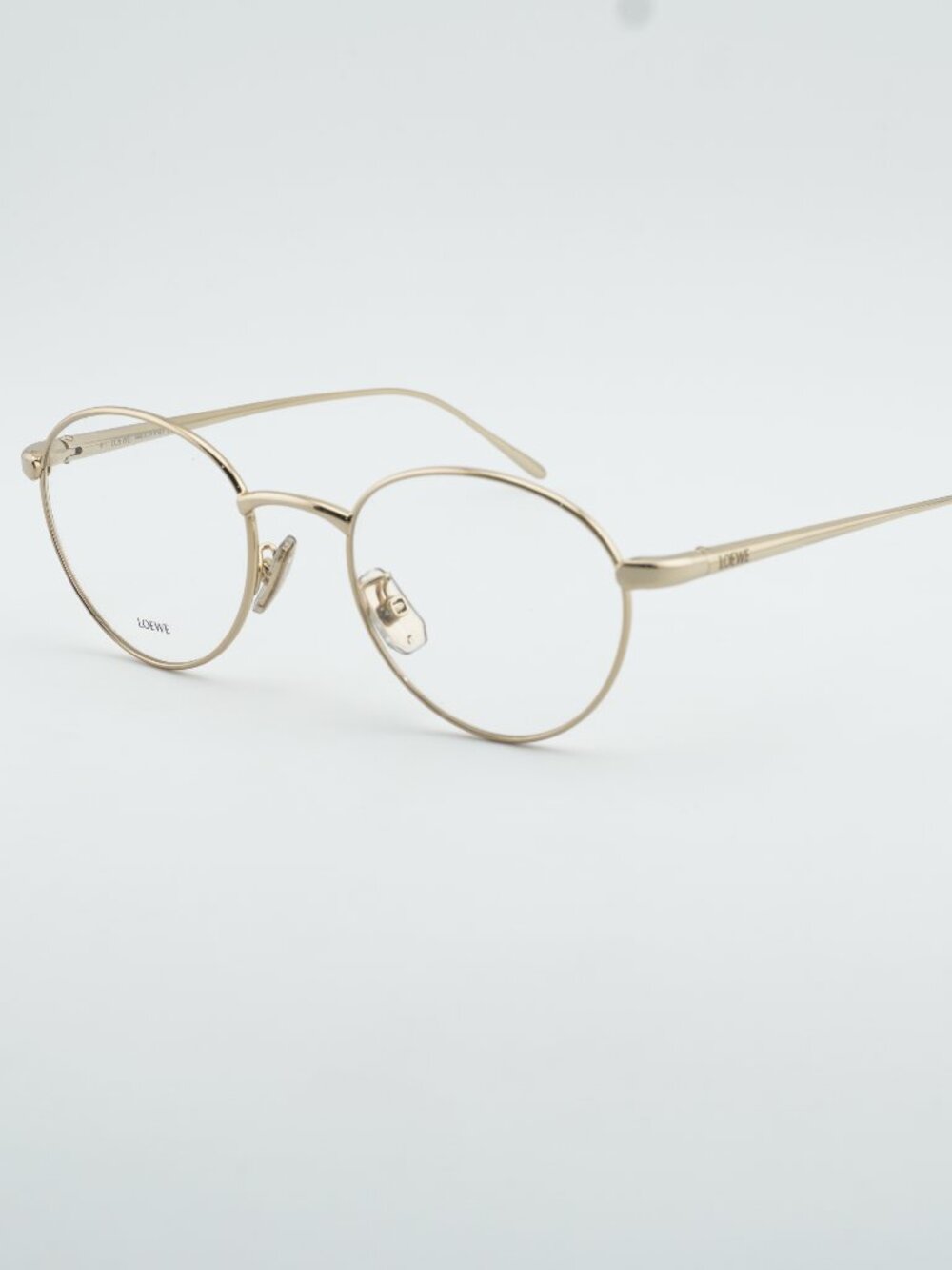 Loewe LW50087U 032 Eyeglasses Gold 49mm Square Frame